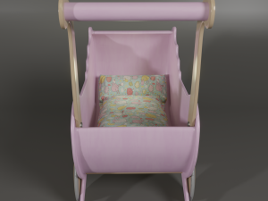 doll strollers 3D-Modell
