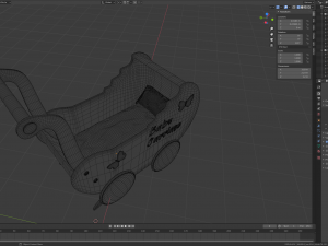 doll strollers 3D-Modell