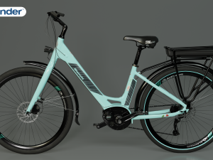 Bianchi long island e-bike 3D Модель