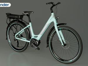Bianchi long island e-bike 3D Модель