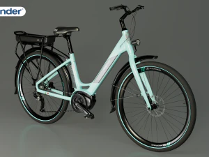 Bianchi long island e-bike 3D Model