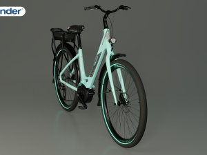 Bianchi long island e-bike 3D Модель