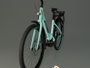 Bianchi long island e-bike 3D Модель