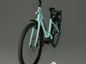 Bianchi long island e-bike 3D Model