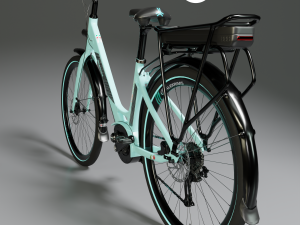 Bianchi long island e-bike 3D Модель