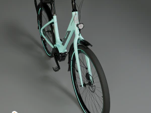 Bianchi long island e-bike 3D Model