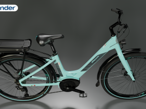 Bianchi long island e-bike 3D Модель