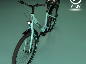 Bianchi long island e-bike 3D Model