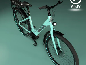Bianchi long island e-bike 3D Model