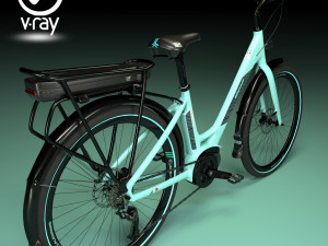 Bianchi long island e-bike 3D Модель