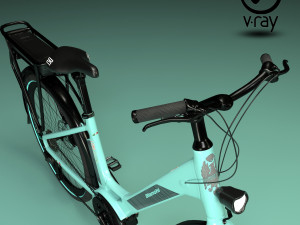 Bianchi long island e-bike 3D Модель