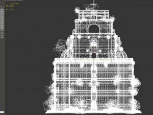 sinking bell tower 3D Model