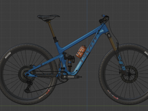 pivot switchblade enduro-mtb bicycle 3D Model