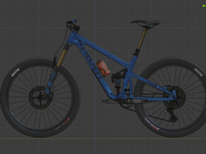 pivot switchblade enduro-mtb bicycle 3D Model