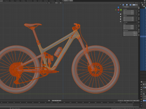 pivot switchblade enduro-mtb bicycle 3D Model