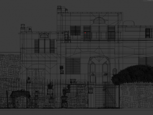greek house 3D मॉडल