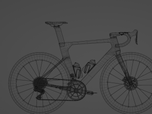 Cannondale SystemSix Roadbike 3D Model