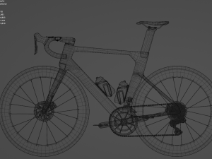 Cannondale SystemSix Roadbike 3D Model