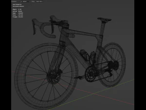 Cannondale SystemSix Roadbike 3D Model