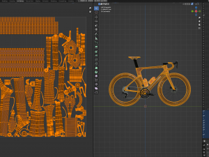 Cannondale SystemSix Roadbike 3D Model