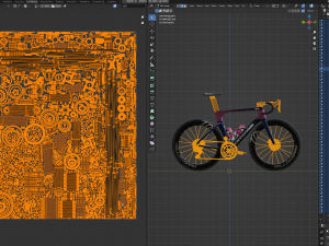 Cannondale SystemSix Roadbike 3D Model