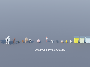 Village asset pack Modelo 3D
