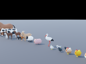 Village asset pack Modelo 3D