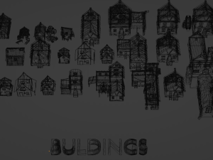Village asset pack Modelo 3D