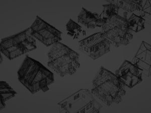 Village asset pack Modelo 3D