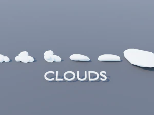 Pacote de recursos da vila Modelo 3D