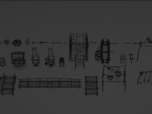 Village asset pack Modelo 3D