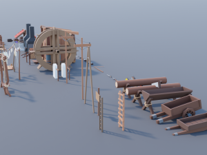 Village asset pack Modelo 3D