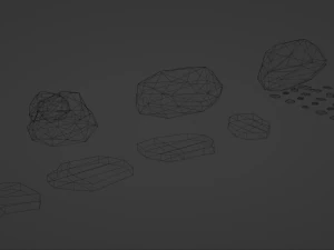 Pacote de recursos da vila Modelo 3D