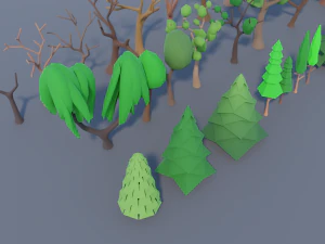 Pacote de recursos da vila Modelo 3D