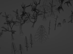 Pacote de recursos da vila Modelo 3D