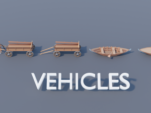 Village asset pack Modelo 3D