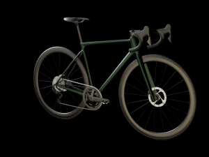 Green roadbike Modèle 3D