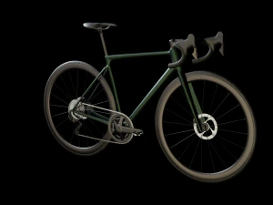Green roadbike 3D Model
