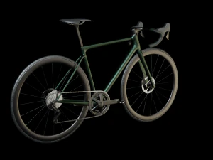 Green roadbike 3D Model
