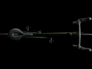 Green roadbike 3D Model