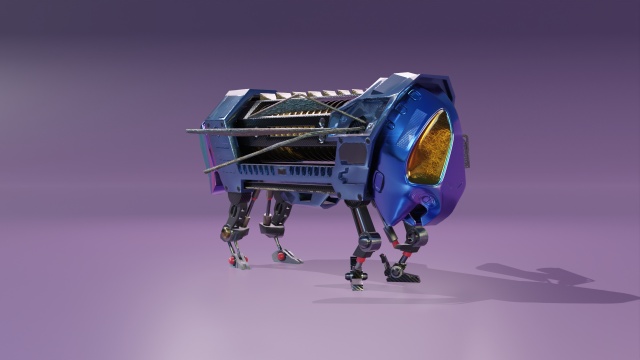 Insect Model 3D .c4d .max .obj .3ds .fbx .stl .blend