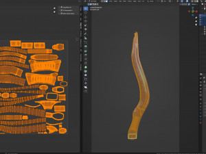 Sci-Fi Sword 3D-Modell