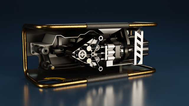 Sci-Fi Power Generator - box1 3D Модель .c4d .max .obj .3ds .fbx .stl .blend