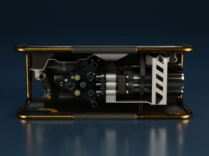 Sci-Fi Power Generator - box1 3D Model