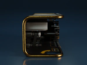 Sci-Fi Power Generator - box1 3D Model