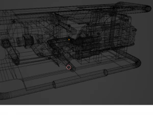 Sci-Fi Power Generator - box1 3D Model