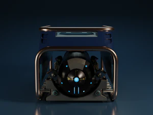 Sci-Fi Power Generator - box2 3D Model