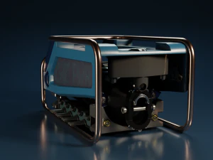 Sci-Fi Power Generator - box2 3D Model