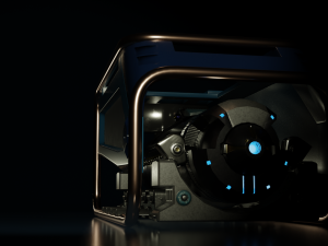 Sci-Fi Power Generator - box2 3D मॉडल