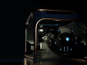 Sci-Fi Power Generator - box2 3D Model